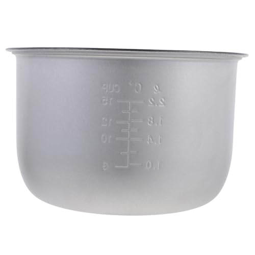 Garneck Cubeta Interior Antiadherente para Olla Arrocera Repuesto Multifuncional para Cocina Hogar para Arroz Pasteles y Uso y Residencias