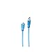 Produktbild shiverpeaks Micro-USB Kabel USB-A-St./USB B-St. 3.0 blau 0,5m
