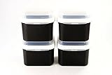 Original Tupperware TUPPERWARE Bellevue 2,6 L schwarz (4) Vorratshaltung Apollo Royal Naschkätzchen