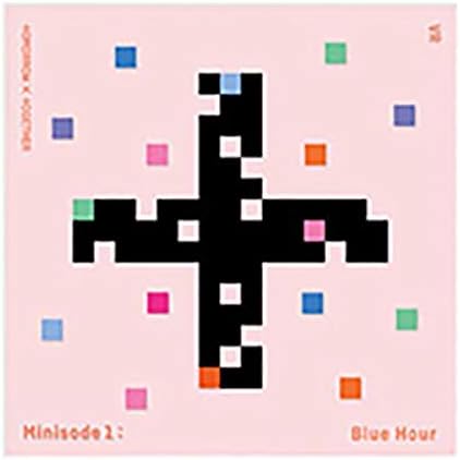 Big Hit Entertainment TXT Minisode1 : Blue Hour Album [VR Version] CD+Photobook+Photocard+Postcard+Paper Sticker+Lyric Paper+Behind Book+(Extra TXT 4 Photocards+TXT Pocket Mirror)