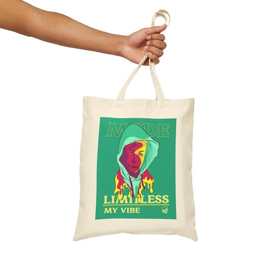 Tote Bag, Inspirational Cotton Canvas Tote, Eco-Friendly Shopping Bag, Reusable Grocery Bag4