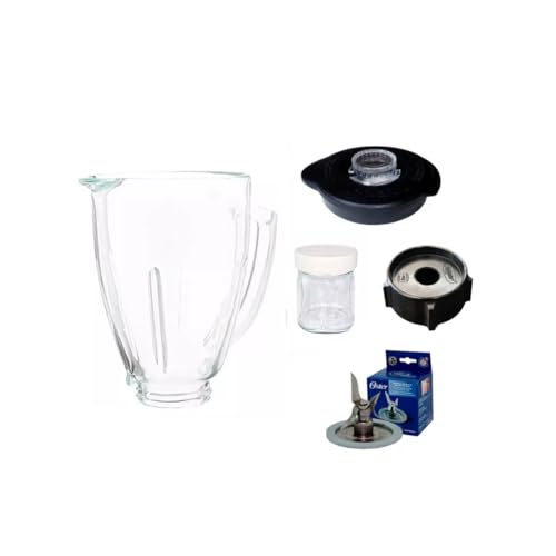 Listado de Vasos de Licuadora Walmart más recomendados. 43 Vaso Vidrio Contemporaneo Completo Compatible Oster