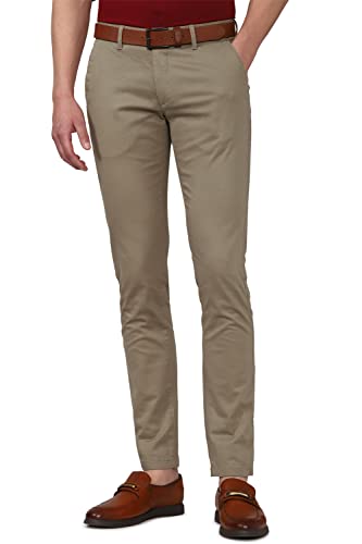 Image of Van Heusen Men's Mid Rise Tapered Fit Business Casual Trouser