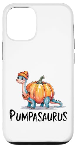 パンプサウルス 恐竜 パンプキン ハロウィン スマホケース iPhone 12/12 Pro 用