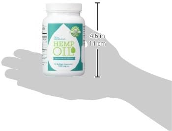 Miniatura 2 de Manitoba Harvest Suplemento de ácido graso esencial de aceite de cáñamo 1000 mg. - 60 cápsulas, paquete de 2