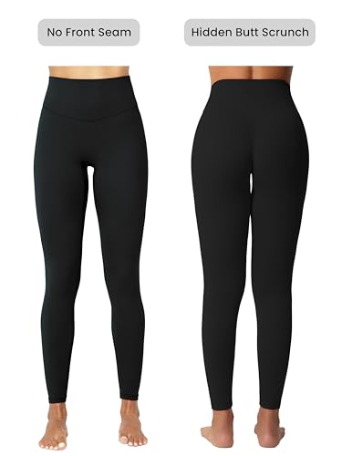 Sunzel Sustainable Butt Lifting Leggings for Women, High Waisted No Front Seam Tummy Control Booty Scrunch Workout Yoga Pants3