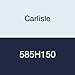 Carlisle 585H150 Synchro-Cog Synchronous Timing Belt, Rubber, 58.5" Pitch Length, 1/2" Tooth Pitch, 117 Teeth, 1.5" Wide