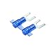 Panduit PNF14-6FN-3K Real Smart System Fork Terminals, Nylon Insulated, Funnel Entry, Narrow Tongue, 16 - 14 AWG Wire Range, Blue, #6 Stud Size, 0.03" Stock Thickness, 0.162" Max Insulation, 0.24" Width, 0.15" Center Hole Diameter, 0.78" Length (3000 Pieces Per Reel)