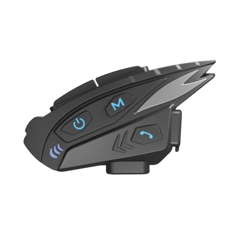 Intercomunicador de moto de 2 Km de alcance con Bluetooth 5.1 para 10 personas 5