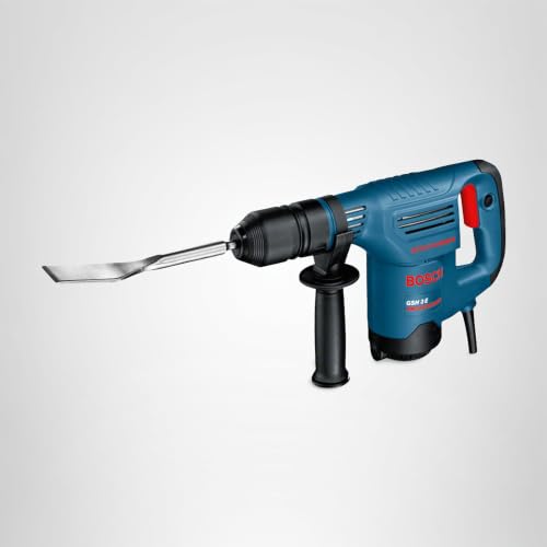 Bosch Professional marteau-piqueur GSH 3 E (avec burin carrelages, burin pointu, poignée auxiliaire, coffret de transport)