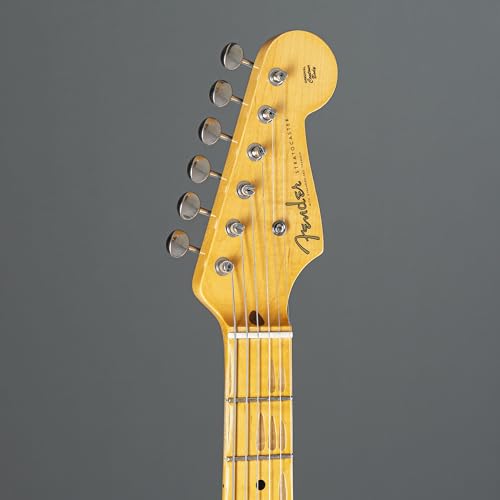 Fender ’55 Stratocaster JRN Closet Classic MN 2-Color Sunburst #129370 – Guitare Électrique - Les Beatles, Paul McCartney, John Lennon, RIngo Starr, George Harrison Fender '55 Stratocaster JRN Closet Classic MN 2-Color Sunburst #129370 - Guitare Électrique – Image 5