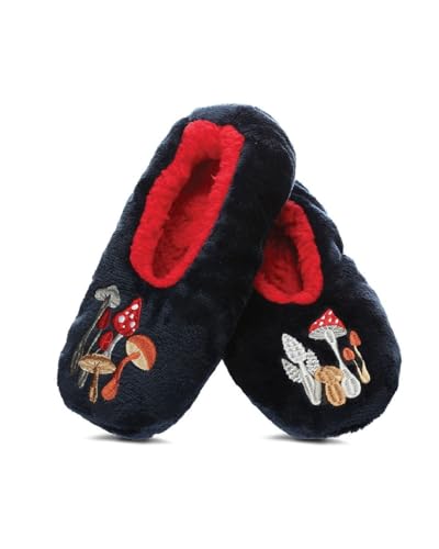 MeMoi Women's Shrooms Sherpa Lined Slippers