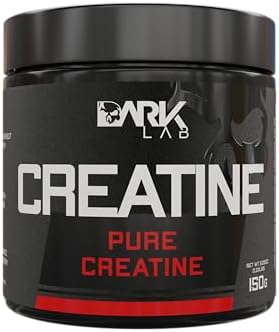Creatina Pura Dark Lab 150g, Monohidratada 100% de Pureza, Sem Gl...