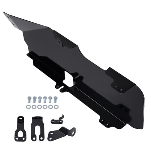 UVQAPXWD Tanque de Gasolina Placa Protectora Tanque de Combustible 2 Puertas JK 2007 2008 2009 2010 2011 2012 2013 2014 2015 2016 2017 2018 Negro