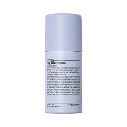 J Beverly Hills Blue Dry Champú, estilo refrescante, botella de 2 onzas