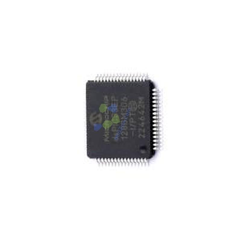 1 Pcs Digital Signal Processor Fit for DSP/DSC dsPIC33EP128GM306-I/PT TQFP-64 Fit for 10x10