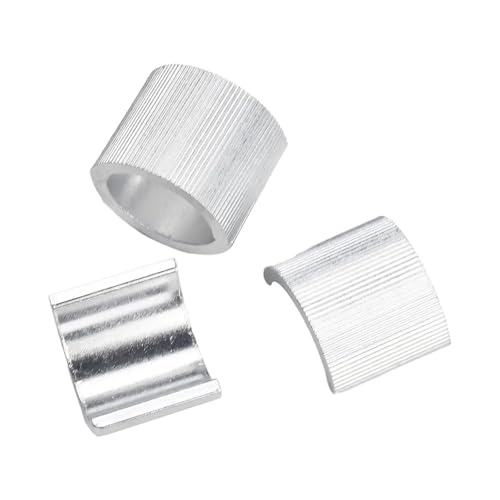Montaje elevador manillar motocicleta kit 4x abrazadera de conversion de 22mm 7/8 a 28mm 1-1/8 2