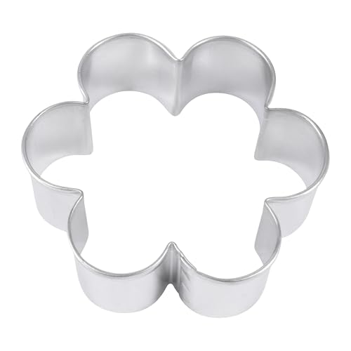 R&M Biscuit Cutter 2.5" Scalloped – Stainless Steel Round Baking Tool for Cookies, Fondant & Crafts