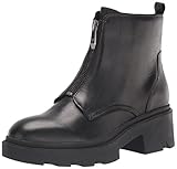 Marc Fisher Women's Wippa Ankle Boot, Black Leather, 7.5