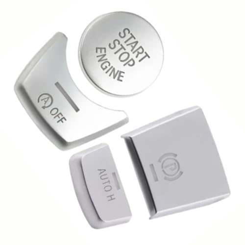 Autocollants de boutons pour BMW Série 7 F01 2009-2014 noir