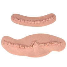 C-Section Wound Packing Trainer, Cesarean Incision Wound Simulator, Adhesive C Section Wound Care Training Model, OB/GYN Training & Patient Education Tool