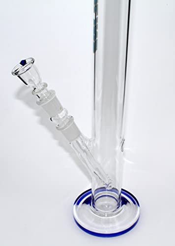 Highline BONG Dolittle Glaspfeife 40 cm Höhe mit KL + Schlitz Diffusor Chillum NS19 aus Borosilikat – Bild 5