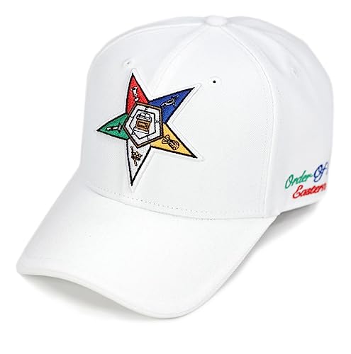 Order of The Eastern Star M43 Cap White
