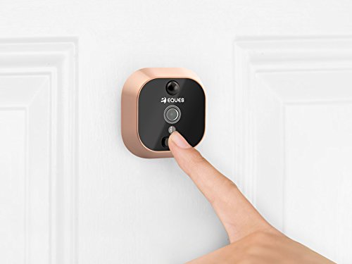 Greeter Plus Digital Door Viewer & Doorbell - LCD Security Camera Monitor 165° Wide Angle Lens Video Record Photo Shooting - with Motion Sensor - No APP - Peephole Needed (Gold Earth - Plus) - Thumbnail 5