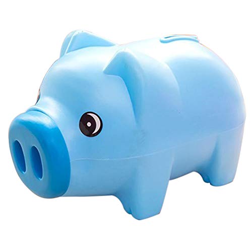Preisvergleich Produktbild Savlot Kunststoff Schwein Sparschwein Tragbare Spardose Haushaltsmünzkassette Nettes Schwein Sparschwein Für Kinder Geldsparglas