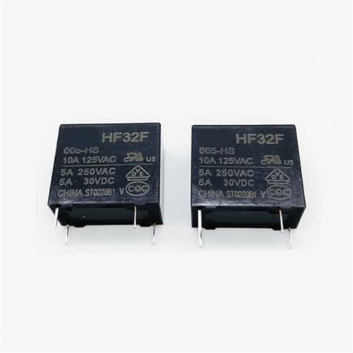 Relais électromécanique JZC-32F 009-HS3 12VDC à souder, pack de 5 composants