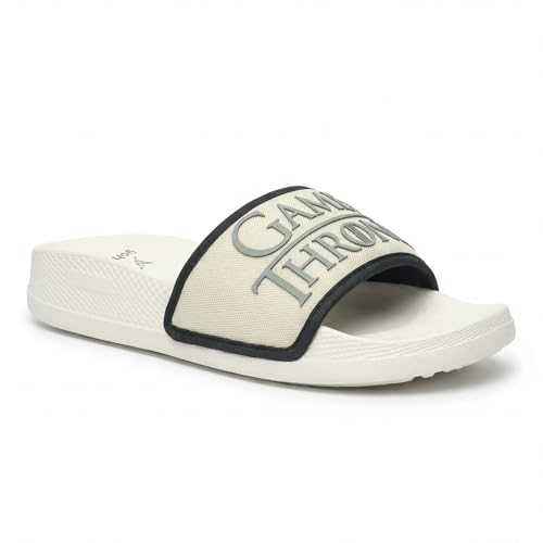 Image of YOHO Sliders for Women | Comfortable and Lightweight Slides | WB Cartoon & Comic Characters: Tom & Jerry, Big Bang Theory, Friends, Games of thrones and Wonder Woman Footwear for Girls