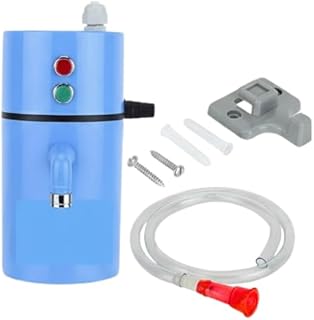 Drumstone【Special 15 Year's Warranty】 1L Instant Water Heater – Portable Tankless Geyser with 100 Percent Copper Heating Element, Fast Hot Water for Kitchen, Home, Office, Multicolor