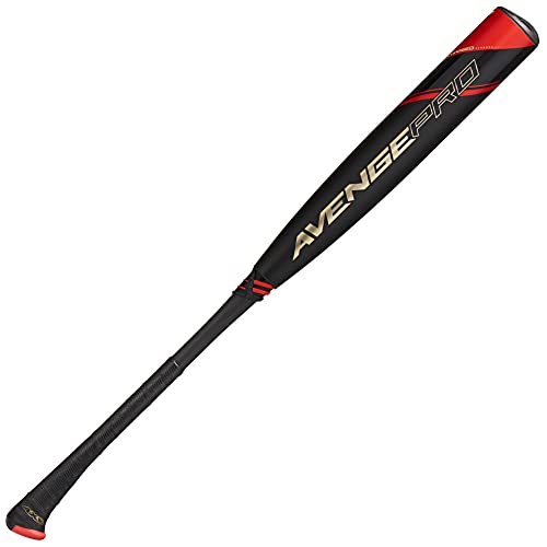 Axe Bat 2022 Avenge Pro (-3) Bbcor 2-Piece Composite Baseball Bat Power Handle Black/Red (32") #TOP1
