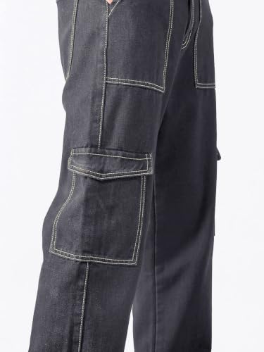 Image of Noble Monk Men's Denim Jeans | Stylish Casual Wear | Stretchable Cotton Trousers | Comfortable Everyday Pants | Travel, Outdoor & Streetwear