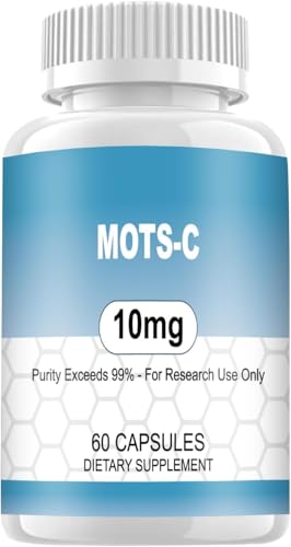 GOUBEE MOTS-c Peptide Capsule - 10mg High-Purity Research Grade Capsules 99% Purity - 60 ct