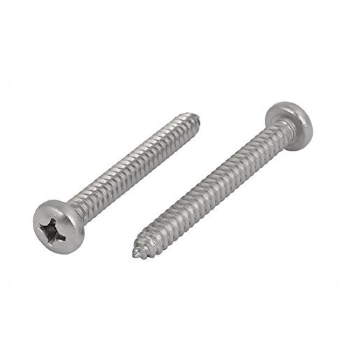 Tornillos autorroscantes acero inoxidable M6.3x55 mm 8 pcs miniatura 2