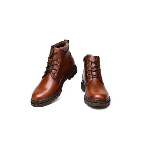 Image of Arkbird Men's Motocycle Combat Boots, Comfortable Stylish Lace Up Fashion Casual Boot For Men