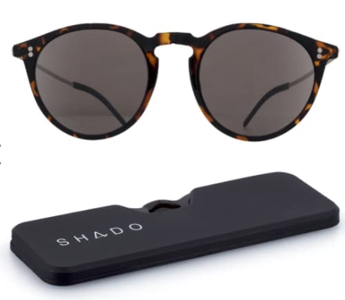 ThinOptics Shado Sunglasses - Polarised With Full UV Protection - Ultra-Thin, Light & Compact - Los Altos