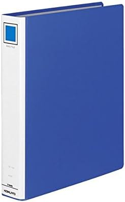 (まとめ) コクヨ リングファイル PPフィルム貼り表紙 A4タテ 4穴 310枚収容 背幅56mm 青 フ-444NB 1冊 【×