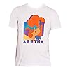 Aretha Franklin T Shirt Milton Graphic Logo Official Unisex White M #3