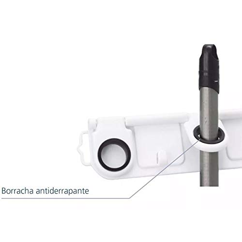 Guarda Vassouras Plus Suporte Parede Multiuso Rodo Pázinha