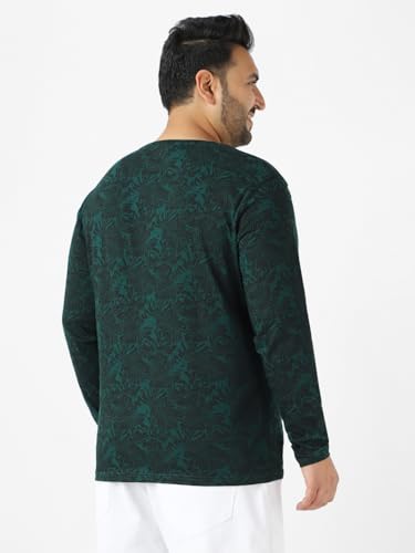 Image of Urbano Plus Men's Printed Full Sleeve Regular Fit Cotton T-Shirt