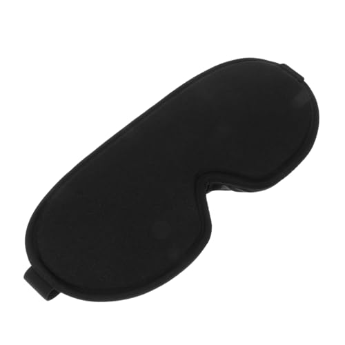 Vaguelly 立体凹槽全遮光アイマスク 軽量通気性メモリーコッ製 調節可能な快眠睡眠用アイカバー 男女兼用 旅行やホテルで