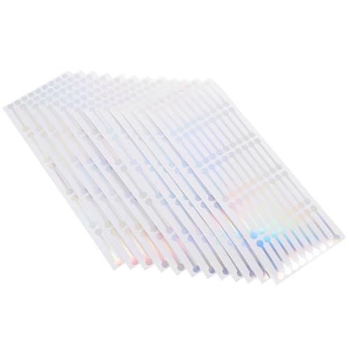 FENICAL 500 Pegatinas Adhesivas para Sellar Botellas de Cosméticos y Cajas de Color Diseño Fácil de Usar y Material Pvc Industria de Belleza