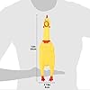 LEGEND-SANDY-Screaming-Chicken-Dog-ToysYellow-Rubber-Squaking-Chicken-Toy-Novelty-and-Durable-Rubber-Chicken-for-DogsRubber-Chickens-Value-3-Pack LEGEND SANDY Screaming Chicken Dog Toys - Value 3 Pack