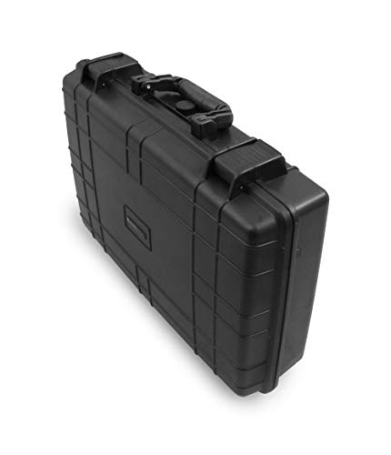 Casematix Waterproof Wireless Microphone Hard Case Compatible With Sennheiser, Shure, Audio-Technica, Nady, Vocopro, Akg Receiver, Body Transmitter, Uhf Headset, Lavalier And Handheld Mics #TOP3