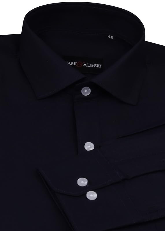 Image of MARK & ALBERT Men's Cotton Formal Shirt