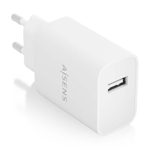Cargador AISENS USB 10W, Blanco