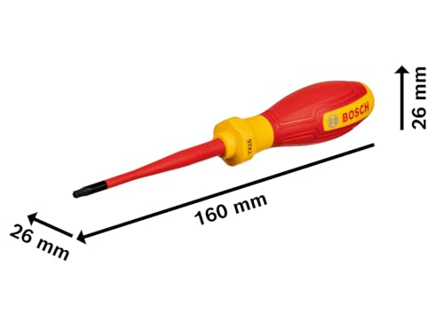 Tournevis VDE BOSCH TX15x75 Isolé jusquà 1000 V Élastomère thermoplastique Antidérapant - vue 7