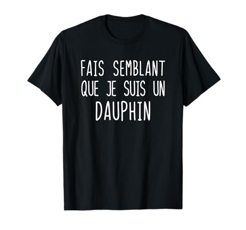 Costume Dauphin Drôle pour Halloween Déguisement T-Shirt